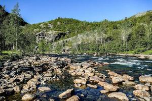 Landschaft in Schweden, Europa foto