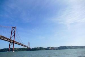 Brücke im Lissabon, Portugal foto