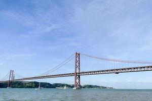 Brücke im Lissabon, Portugal foto