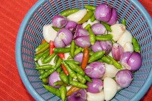 asiatisch Zutaten Essen foto