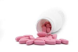 violett medizinisch Tabletten foto