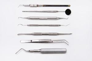 Dental Werkzeuge im Dental Klinik foto