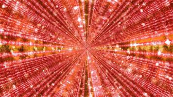 Kaleidoskopmuster mit hellen Strahlen in der 3D-Illustration foto