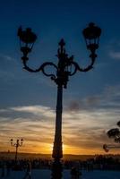 Sonnenuntergang im Rom foto