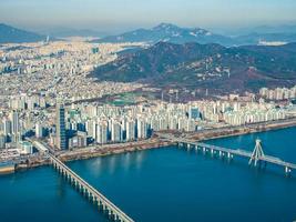 Stadtbild von Seoul City, Südkorea foto