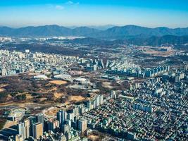 Stadtbild von Seoul City, Südkorea foto