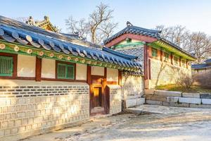 Changdeokgung Palast in Seoul Stadt, Südkorea foto