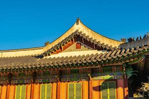 Changdeokgung Palast in Seoul Stadt, Südkorea foto