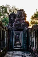 uralt Buddhist Tempel im Asien foto