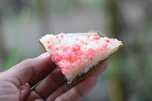 sengkulun, ein traditionell Essen von Indonesien foto