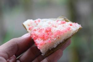 sengkulun, ein traditionell Essen von Indonesien foto