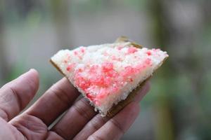 sengkulun, ein traditionell Essen von Indonesien foto