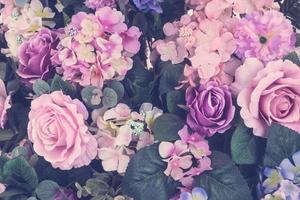 schöne Blumenstraußblume foto
