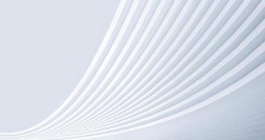 Silber Weiß futuristisch Gebäude Linie Textur Textur 3d Rendern foto