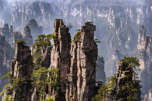 zhangjiajie National Wald Park, hunan, China foto