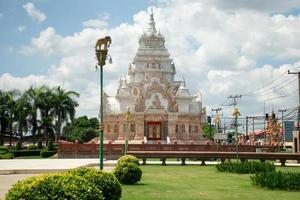 Sisaket, Thailand, Januar 17 2021 .Aufgaben von khukhan Kreis office.memorial foto