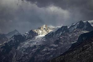 Panorama-Himalaya-Gebirgslandschaften foto