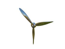 realistischer moderner Propeller. 3D-Rendering. foto