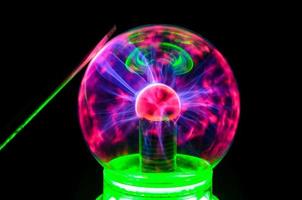 bunt Plasma Ball foto