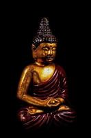 kleine Buddha-Statue foto