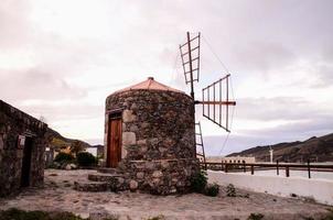 alt Felsen Windmühle foto