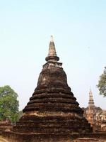 Sukhothai historischer Park, Thailand foto
