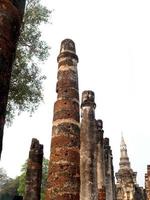 Sukhothai historischer Park, Thailand foto