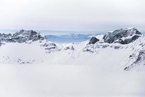 Changbai Berg Landschaft beim Jilin, China foto