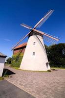 Weiß Windmühle die Architektur foto