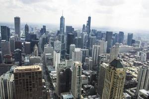 Chicago, Illinois 2016 - Chicago Skyline von John Hancock Tower foto