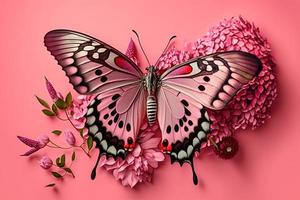 Schmetterling Illustration Bilder ai generiert foto