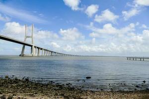 Vasco da Spiel Brücke -Portugal 2022 foto