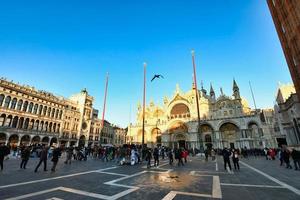 Heilige markieren Platz -Italien 2022 foto