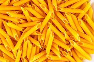Gelb trocken Pasta foto