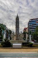 luceros Platz im alicante Spanien auf ein warm Sommer- Urlaub Tag foto