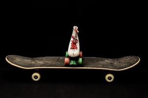 Skateboard hautnah foto
