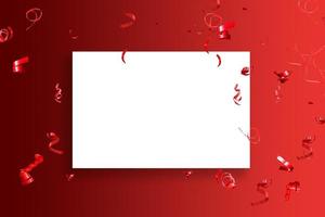 Valentinstag Tag Karte, rot Hintergrund foto