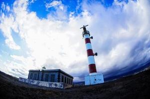 Leuchtturm am Meer foto