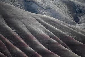 das gemalt Hügel im Wheeler Bezirk, Oregon foto