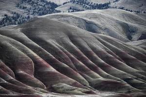 das gemalt Hügel im Wheeler Bezirk, Oregon foto