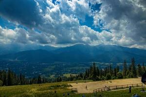 Landschaft von das tatra Berge und foto