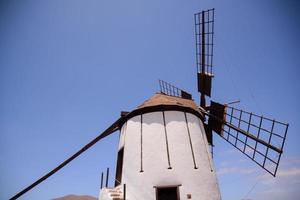 traditionell Windmühle auf Tenerife foto