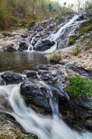 khlong nam lai Wasserfall, schön Wasserfälle im klong lan National Park von Thailand foto