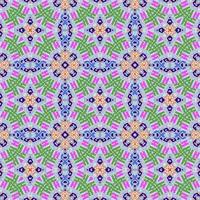 Kaleidoskop nahtlos Muster abstrakt mehrfarbig Hintergrund. Magie Mandala foto