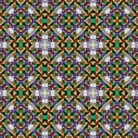 Kaleidoskop nahtlos Muster abstrakt Hintergrund. Magie Mandala foto