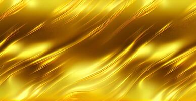 Gold Prämie vip teuer Metall Panorama- Textur - - ai generiert Bild foto