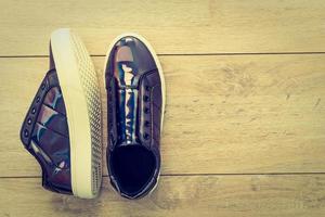 Modeschuhe und Sneaker foto