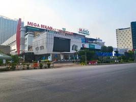 bekasi, Indonesien - - 12. März 2023 Mega bekasi Einkaufszentrum ist einer von das Einkaufszentren gelegen im das Center von bekasi foto