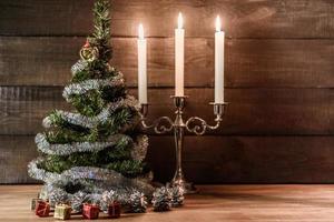 Weihnachts dekorativer Baum foto
