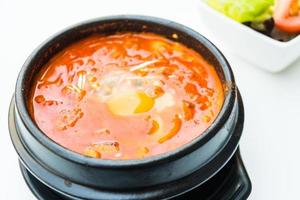 Korea würzige Suppe foto